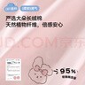 尼多熊女童內褲安全褲防走光寶寶平角內褲打底褲兒童四角短褲 粉+膚 M 曬單實拍圖