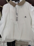 夢(mèng)特嬌【專柜大牌】法國(guó)正品桑蠶絲短袖T恤男士翻領(lǐng)上衣高檔輕奢POLO衫 白色[倉(cāng)庫(kù)僅剩6件] 170/88A 建議115-130斤 曬單實(shí)拍圖