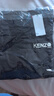 高田賢三（KENZO）男士圓領(lǐng)LOGO印花短袖T恤FF5 5TS489 4SG 99J 黑色 M 曬單實(shí)拍圖