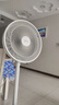 美的（Midea）電風扇家用7葉落地扇搖頭電風扇循臥室宿舍輕音風扇臺式桌面小型風扇臺地兩用升級款 白色丨7葉臺地兩用 曬單實拍圖