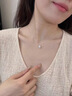中國(guó)黃金（CHINA GOLD）銀人魚(yú)之淚女款2025新款鎖骨鏈璀璨輕七夕情人節(jié)禮物送女朋友老婆 人魚(yú)之淚-925銀【品牌禮盒】 曬單實(shí)拍圖