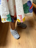 NEW BALANCE0-4歲嬰幼童春夏格雷系灰舒適學(xué)步鞋996GR 曬單實(shí)拍圖