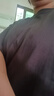 長(cháng)款t恤女中長(cháng)款夏季寬松半袖oversize韓版潮男女圓領(lǐng)短袖上衣服 深灰色(高品質(zhì)100%純棉) XL(125-145斤) 曬單實(shí)拍圖