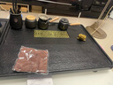 石匠家天然烏金石茶盤功夫茶具套裝家用整套全自動(dòng)上水一體辦公石頭茶臺(tái) 蘇窗款85*45*3CM【黑陶套裝】 曬單實(shí)拍圖