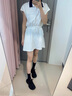 CAMILA KSENIA小c&k厚底老爹鞋女士2025新款夏季時(shí)尚增高運動(dòng)鞋子百搭休閑品牌 黑色 38 曬單實(shí)拍圖