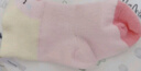 babylove女寶寶襪子春秋不勒腳嬰兒中筒襪可愛甜美新生兒棉襪3雙裝 春田花花 3雙 6-12月 10.5cm 曬單實(shí)拍圖