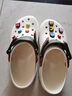 卡駱馳crocs經(jīng)典特林洞洞鞋|206340 粉筆色-0WV 41/42(260mm)  曬單實拍圖