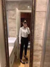 特洛曼免燙西褲女職業(yè)裝正裝褲女工裝直筒褲上班通勤顯瘦酒店物業(yè)工作褲 曬單實拍圖