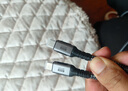 海備思（Hagibis）USB4數(shù)據(jù)線(xiàn)全功能兼容雷電4視頻線(xiàn)雙頭type-c快充PD240w充電線(xiàn)40Gbps適用iPhone16手機(jī)筆記本電腦 曬單實(shí)拍圖