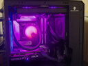 玩嘉T02黑色手提小機箱MATX緊湊型臺式機240水冷電腦ITX桌面mini便攜式游戲主機箱 曬單實(shí)拍圖