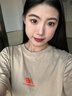 DAWOS999純銀足銀光面四葉草項鏈女生鎖骨日韓版簡約首飾品吊墜送女友 銀光面四葉草項鏈 曬單實拍圖