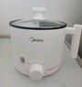 美的（Midea）電煮鍋 電熱鍋 小電鍋 宿舍小鍋 學(xué)生寢室一體泡面小火鍋多功能鍋 XZE1612 1.7L【國(guó)家補(bǔ)貼】 曬單實(shí)拍圖