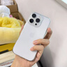 贊述[冰透磁吸]冰晶磁吸適用蘋果iPhone16ProMax手機殼散熱保護套15pm新款Magsafe動畫14透明13p薄外殼 【透明殼套鈦白色】升級磁吸吸附-低溫散熱-晶透抗黃 iPhone 16  曬單實拍圖
