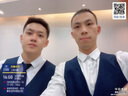 羅蒙西服男士套裝西裝職業(yè)衣服正裝小西服新郎伴郎外套男潮 藏青單扣【西服+西褲+馬甲+襯衫 XL /175【115-130斤】+7件禮品 曬單實拍圖