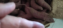【頭茬-肉厚】新鮮紫薯沙地紫羅蘭粗糧 現(xiàn)挖番薯時令蔬菜寶寶輔食 5斤帶箱 凈重4.5斤 精品裝單根100g+ 曬單實拍圖