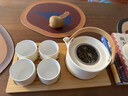 素心語茶具套裝家用2024新款功夫茶壺陶瓷下午茶奶油風客廳禮品喝茶泡茶 1壺4杯+小號托盤 曬單實拍圖