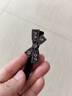皇家密碼簡約蝴蝶結(jié)水鉆鴨嘴夾黑色絲絨劉海夾前額碎發(fā)夾側(cè)邊夾發(fā)卡發(fā)飾 曬單實(shí)拍圖