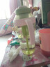 【京東物流】水杯冰霸吸管杯高顏值學(xué)生茶水分離大容量杯子 肚肚杯1個(gè)-淺綠色 曬單實(shí)拍圖
