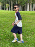 Dickies童裝兒童套裝2025新款男童學(xué)院風(fēng)兩件套小童帥氣夏裝男孩衣服 曬單實拍圖