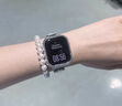 KZD小香風(fēng)適用ApplewatchS9四葉草鏈條ultra表帶iwatch8蘋果s10手表se2代女士ins風(fēng)series10表鏈夏天 ins四葉草星光色表帶+鉆殼 iwatch 10代42mm表盤 曬單實(shí)拍圖