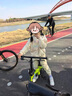 書比007跨齡折疊童車4-13歲中大童自行車 14寸【007Pro粉藍(lán)】 007跨齡折疊車 曬單實(shí)拍圖