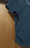 森馬（Semir）短袖t恤女短款修身圓領(lǐng)內(nèi)搭25夏涼感收腰V領(lǐng)上衣辣妹109325100006 曬單實拍圖