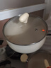愛(ài)仕達湯鍋不粘鍋奶鍋蒸煮一體家用煲湯煮面鍋輔食鍋電磁爐燃氣灶通用 雙耳湯鍋 24cm 曬單實(shí)拍圖