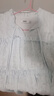 森馬（Semir）短袖襯衫女木耳邊蝴蝶結(jié)浪漫溫柔2025夏飛袖肌理襯衣109325104003 曬單實(shí)拍圖
