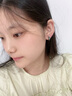 SINCE YOU幻彩閃電耳環(huán)男士2025新款高級(jí)感銀耳釘個(gè)性小眾設(shè)計(jì)感耳圈耳飾女 幻彩閃電耳環(huán)（單只）升級(jí)禮盒裝 曬單實(shí)拍圖