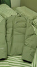 諾詩(shī)蘭（NORTHLAND）冬季新款戶外鵝絨羽絨服男女可升溫連帽三防抗寒保暖面包服 山嵐綠色 2XL 180cm （140-160斤 卡碼拍?。?曬單實(shí)拍圖