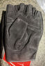 星空騎士摩托車(chē)騎行半指手套男女機車(chē)騎行防摔夏季復古羊皮露指裝備538556 SKG556黑色手套（男款） L碼 曬單實(shí)拍圖