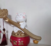 禾笙堂稱(chēng)心如意招財(cái)貓聚寶盆擺件新中式客廳玄關(guān)前臺(tái)開(kāi)業(yè)喬遷送禮裝飾品 曬單實(shí)拍圖