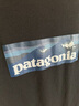 Patagonia巴塔哥尼亞男士混紡T恤 Boardshort Logo 37655 INBK  M  曬單實(shí)拍圖