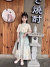 G.DUCKKIDS童裝漢服女童夏裝套裝兒童馬面裙一片式唐裝中國風(fēng)女大童裙子春秋 817馬面裙套裝【夏款】 170 尺碼15~16歲【160-170cm】cm 曬單實拍圖