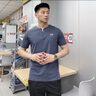 JEEP SPIRIT吉普T恤男夏季新款短袖男士V領(lǐng)純色上衣透氣短袖T恤男款假兩件 深灰色 L 曬單實(shí)拍圖