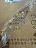周大福小香風(fēng)菱格戒指足金黃金開口戒指(工費(fèi):560計(jì)價(jià))F228116 足金 約6.35g 曬單實(shí)拍圖