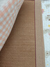 BEYONDHOME BABY博洋母嬰兒童雙面席A類藤席冰絲涼席夏季嬰兒涼席小熊貓60*120cm 曬單實(shí)拍圖