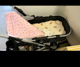ANGI BABY嬰兒推車可坐可躺嬰兒車輕便折疊新生兒減震高景觀雙向兒童手推車 輕奢香檳金【一鍵收車+四輪EVA】 曬單實(shí)拍圖