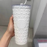 星巴克（Starbucks）月光對杯不銹鋼吸管杯591ml保溫保冷杯咖啡杯車載生日畢業(yè)禮物 曬單實拍圖