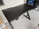 華菲麗電腦桌電競桌椅套裝臺式桌辦公桌簡(jiǎn)易書(shū)桌電腦桌椅一體桌 S3升級弧形桌面+黑架 120*60*75-Z款 曬單實(shí)拍圖