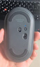 羅技（Logitech）時尚系列 PEBBLE鼠標(biāo) 無線藍(lán)牙鼠標(biāo) 辦公靜音鼠標(biāo) 女性鼠標(biāo)對稱鼠標(biāo) 鵝卵石造型 石墨黑 曬單實(shí)拍圖