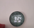 摩門（Momen）掛鐘30cm LED夜光電子鐘表北歐簡約客廳時尚創(chuàng)意掛墻時鐘掛表 曬單實拍圖