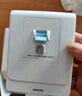 鴻雁漏電保護開關(guān)86型大功率空調(diào)插座熱水器家用空開漏保斷路器40A 曬單實拍圖
