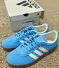 adidas T頭鞋 VL COURT復(fù)古板鞋德訓(xùn)鞋男女阿迪達(dá)斯輕運(yùn)動(dòng) 藍(lán)色/亮白/樹脂黃   42 曬單實(shí)拍圖