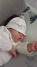 babylove嬰兒囟門帽夏薄款氣門帽新生兒純棉胎帽初生寶寶防風(fēng)帽子 不過鯨落 36cm（建議0-3個(gè)月） 曬單實(shí)拍圖