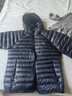 伯希和（Pelliot）【P系列】羽絨服男1000蓬鵝絨連帽輕薄外套PERTEX保暖沖鋒衣內(nèi)膽 漫暮黑 | 1000蓬鵝絨 防潑水透濕 2XL 曬單實(shí)拍圖