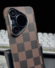 布諾林【真凱夫拉】華為pura70Ultra手機殼新款p70pro+凱夫拉芳綸碳纖維保護殼全包散熱感商務(wù)格 黑金尚格紋600d【金屬圈】通孔 華為Pura 70 Ultra 曬單實拍圖