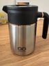 炊大皇燜茶壺內(nèi)噴陶瓷鎖鮮大容量茶水分離保溫壺泡茶壺悶茶壺鋼本色1L 曬單實拍圖
