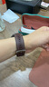 宏力特適用華為watch4pro表帶真皮原裝同款設(shè)計(jì)gt5 watch5 3pro gt4 gt3pro  buds手表通用表鏈46mm表盤 【木星棕】Watch5專用丨按壓扣46mm表盤 曬單實(shí)拍圖