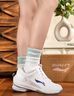 李寧（LI-NING）羽毛球鞋男女情侶款火箭鞋網(wǎng)球鞋乒乓球鞋貼地飛行運動鞋 曬單實拍圖